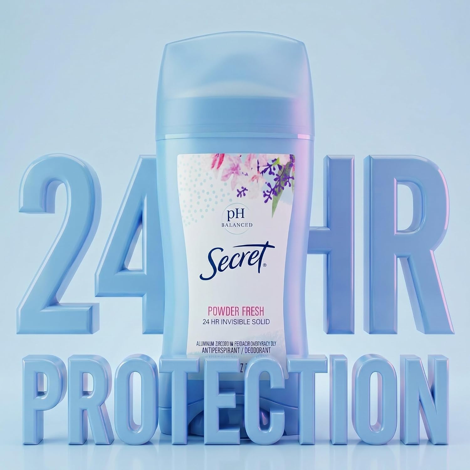 Secret Anti-Perspirant Deodorant Invisible Solid Powder Fresh Twin Pack 5.20 oz - Image 3