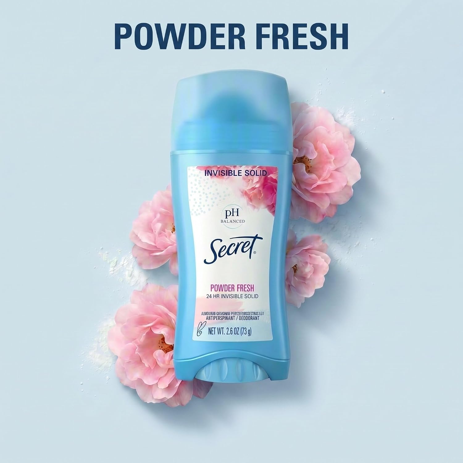 Secret Anti-Perspirant Deodorant Invisible Solid Powder Fresh Twin Pack 5.20 oz - Image 7
